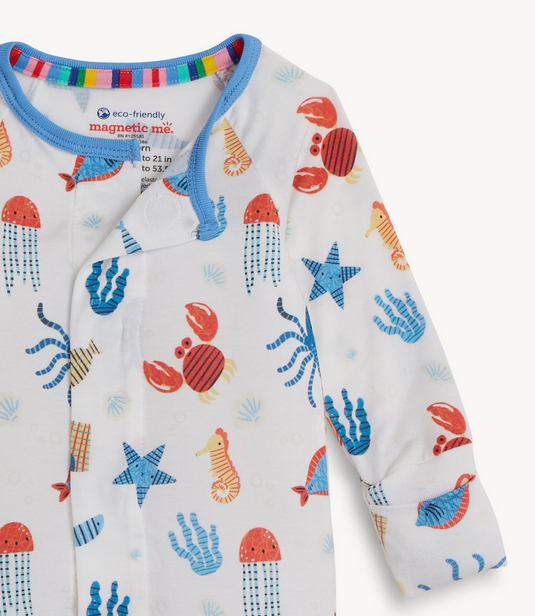 Deep Chic Blue Magnetic Convertible Coverall