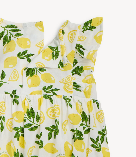 Simply The Zest Magnetic Ruffle Bubble Romper