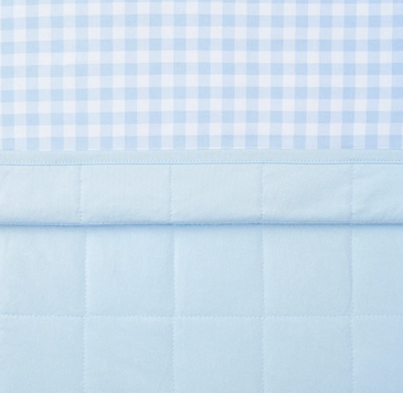 Baby Blanket // Gingham Breeze