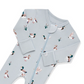 Zippered Footie // Mallard Duck