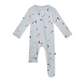 Zippered Footie // Mallard Duck
