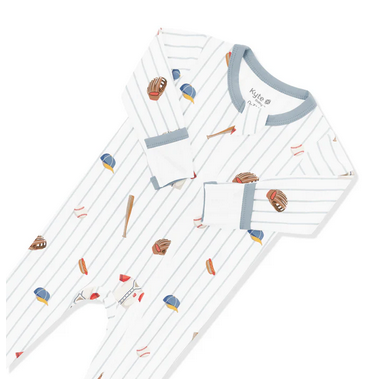 Zippered Footie // Home Run