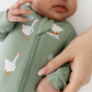 Zippered Footie // Silly Goose