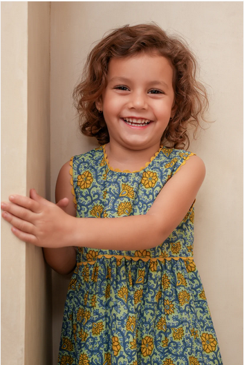 Victoria Dress // Blue