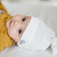 Dove Top Knot Hat