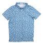 Chambray Dillo Polo Short Sleeve Shirt