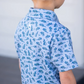 Chambray Dillo Polo Short Sleeve Shirt