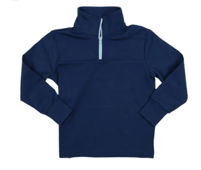 Navy 1/4 Zip Pullover