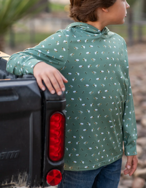 Fly Fishing Lightweight Performance Hoodie