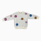 Knit Sweater set// Flower Pop