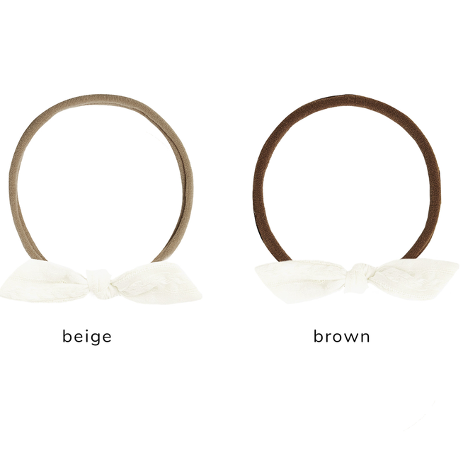 Little Knot Headband // Ivory