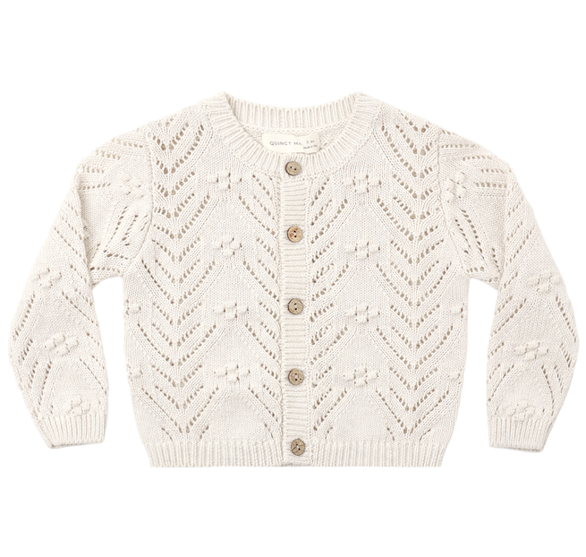 Knit Cardigan // Heathered Oatmeal