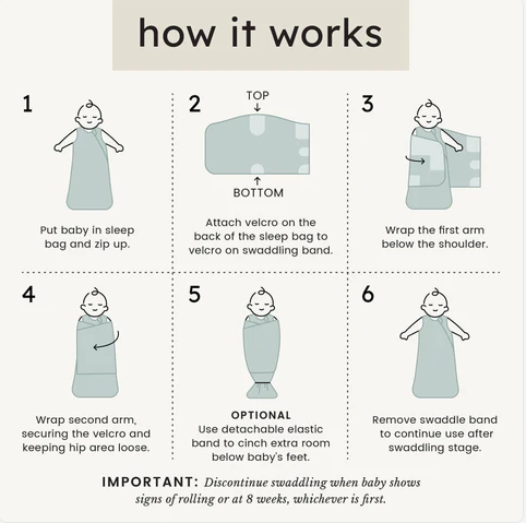 Sleep Bag Swaddler // Pine