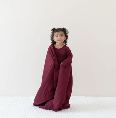 Toddler Blanket 2.5 Tog // Burgundy
