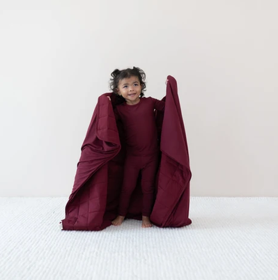 Toddler Blanket 2.5 Tog // Burgundy