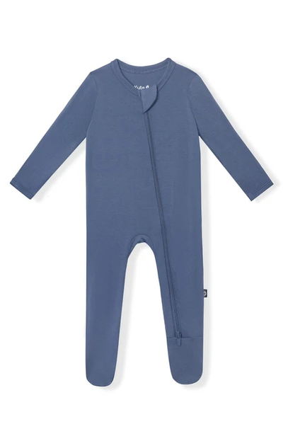 Zippered Footie // Oxford