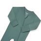 Zippered Footie // Pine