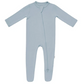 Zippered Footie // Fog