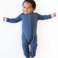 Bamboo Zipper Coverall // Oxford