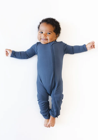 Bamboo Zipper Coverall // Oxford