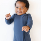 Bamboo Zipper Coverall // Oxford