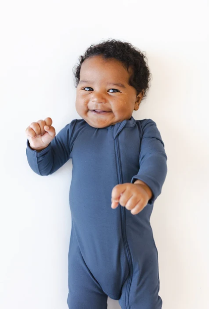 Bamboo Zipper Coverall // Oxford
