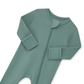Bamboo Zipper Coverall // Pine