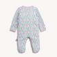 Mistle Bow Waffle Footie