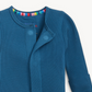 Waffle Modal Magnetic Footie // Dark Blue