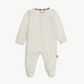 Pin Dot Cream Footie