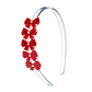 Bows Headband // Glitter Red