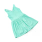 Pleated Active Dress // Mint Green