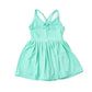 Pleated Active Dress // Mint Green