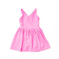 Pleated Bubblegum Pink Active Dress 