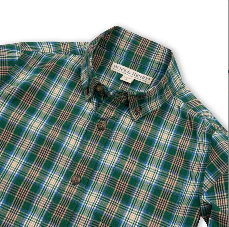 Organic Stretch Poplin Shirt