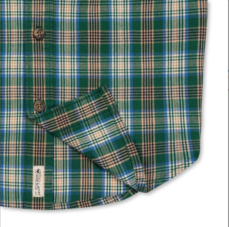 Organic Stretch Poplin Shirt