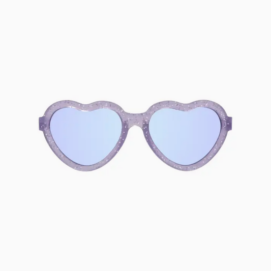 Limited Edition Lavender Shimmer Hearts with  Mirrored Lens