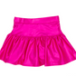 Gathered Skort // Hot Pink Shimmer
