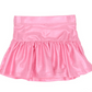 Gathered Skort // Bubblegum Pink Shimmer