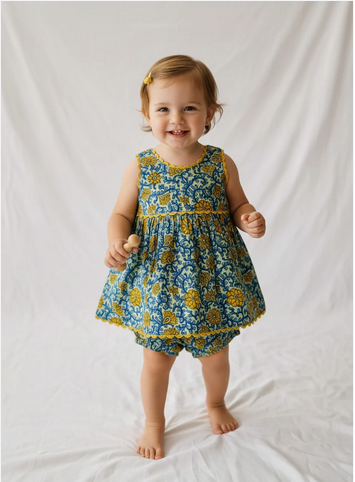 Victoria Dress // Blue