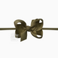 1/4" NYLON PANTYHOSE HEADBAND W/SIGNATURE GROSGRAIN BOW