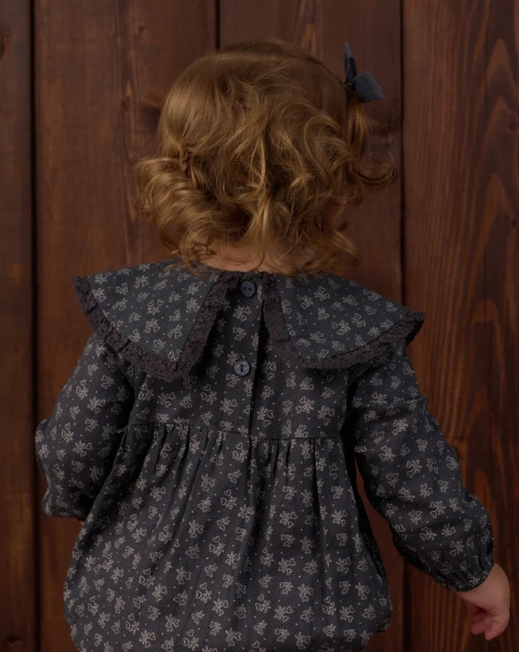 Fern Romper // Heart Ditsy
