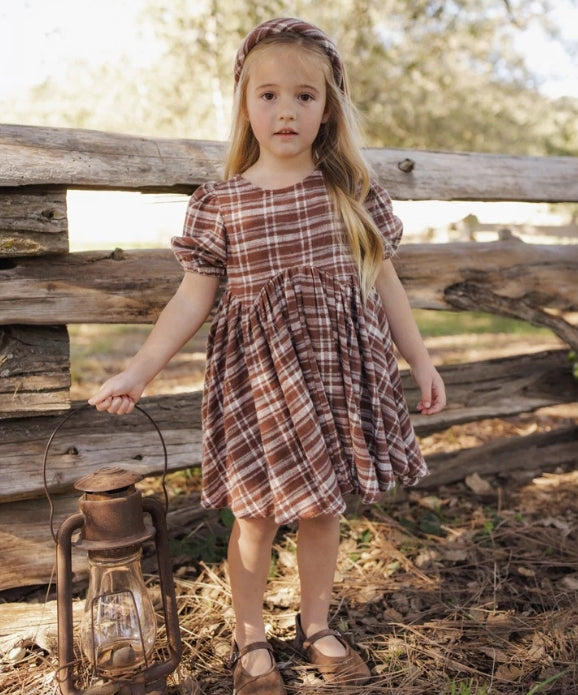 Rose Dress // Aspen Plaid