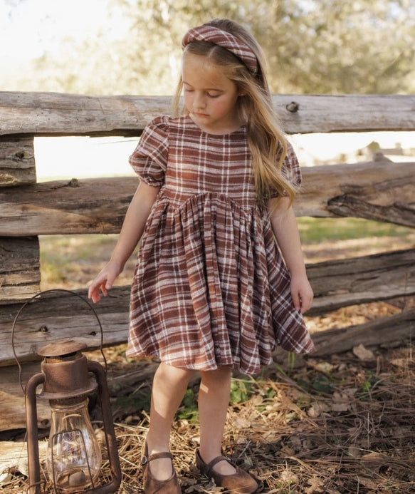 Rose Dress // Aspen Plaid