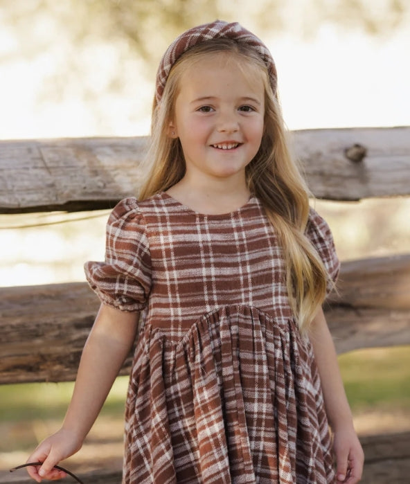 Rose Dress // Aspen Plaid