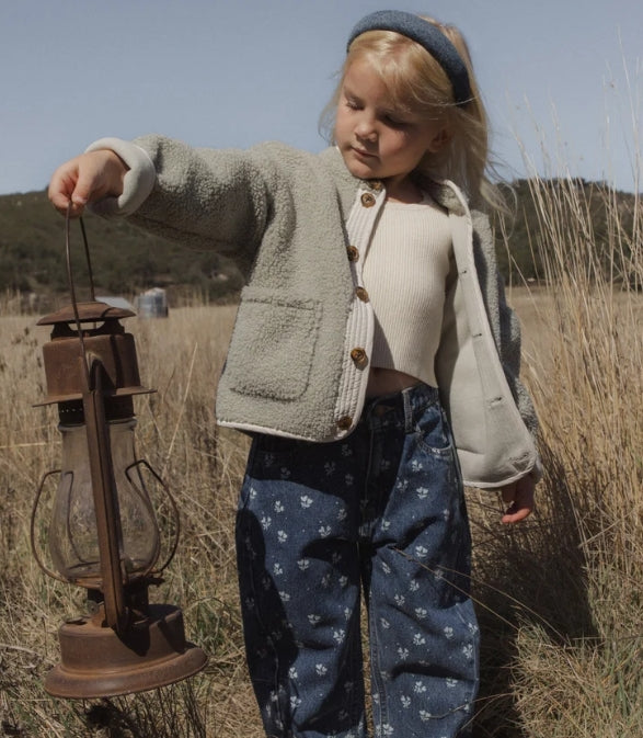 Barrel Pant // Ditsy Heart