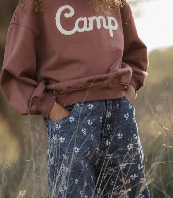 Barrel Pant // Ditsy Heart