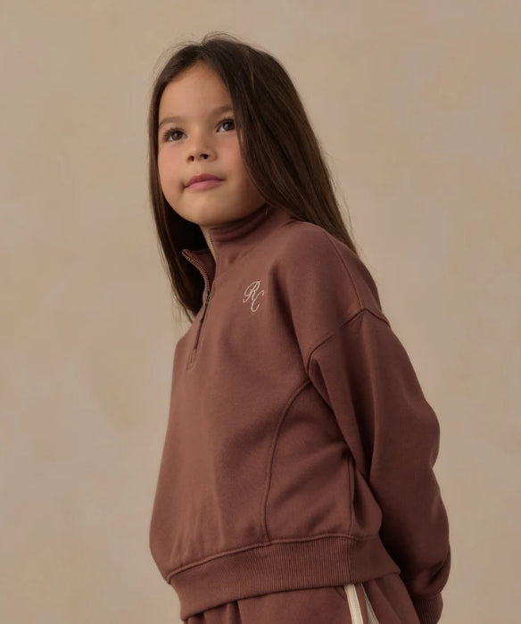 Sports Sweatshirt Set // Mulberry