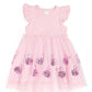 Easter Peeps Flutter Sleeve Tutu Dress