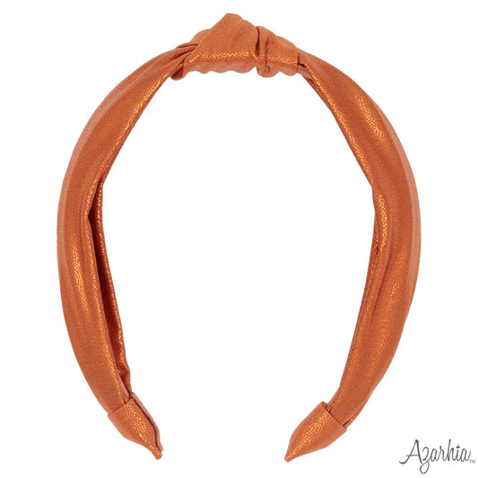 Top Knot Headband // Burnt Orange